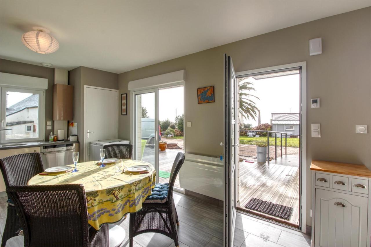 Maison Koant Ker - Proche Plage Tregana, Cadre Agreable Et Reposant, Sympathique Maison Au Calme Avec Petite Vue Mer Apartment Locmaria-Plouzane ภายนอก รูปภาพ
